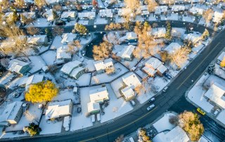 Snowy roof